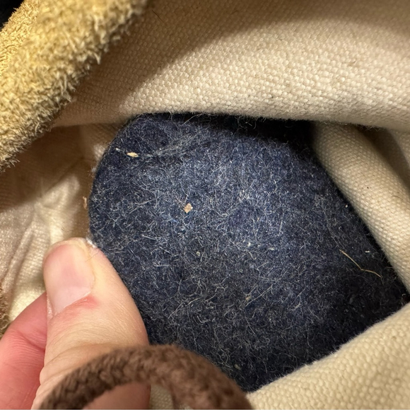 Vintage Beaded Fur Mukluk Boots w/ Felt Liners - Picture 6 of 9